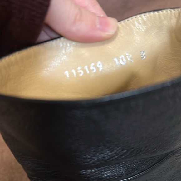 Vintage Y2K (The Year 2000) Gucci Zip Up Leather Heeled Boots - Picture 8 of 13